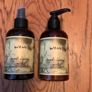 Wen sweet almond mint set